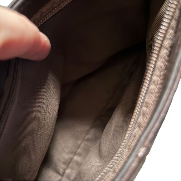 Fossil Brown Leather Mini Crossbody Bag - Picture 11 of 15